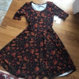 Lularoe patterned dress